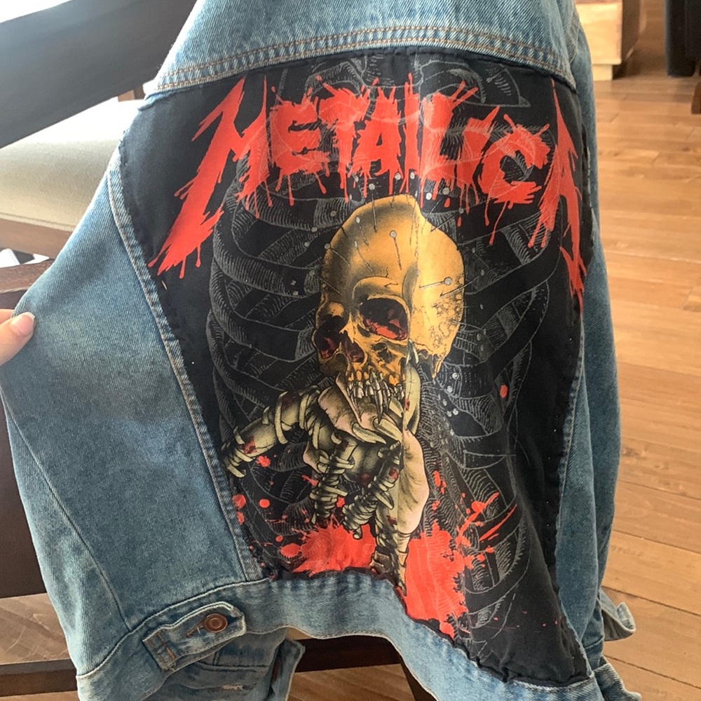 For Vivian (Metallica Denim Jacket)
